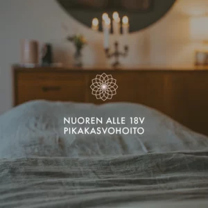 Nuoren alle 18v pikakasvohoito 30min